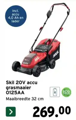 GAMMA Skil 20V accu grasmaaier 0125AA aanbieding