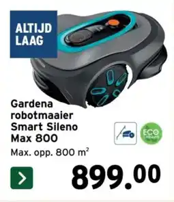 GAMMA Gardena robotmaaier Smart Sileno Max 800 aanbieding