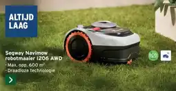 GAMMA Segway Navimow robotmaaier 1206 AWD aanbieding