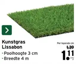 GAMMA Kunstgras Lissabon aanbieding