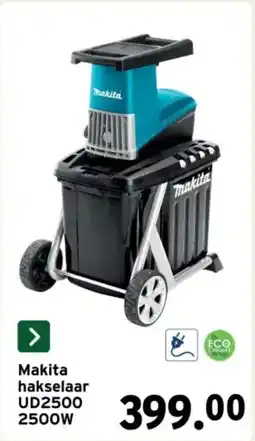 GAMMA Makita hakselaar UD2500 2500W aanbieding
