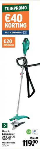 GAMMA Bosch bosmaaier AFS 23-37 1000W aanbieding