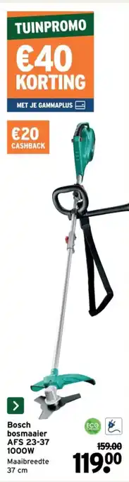 GAMMA Bosch bosmaaier AFS 23-37 1000W aanbieding