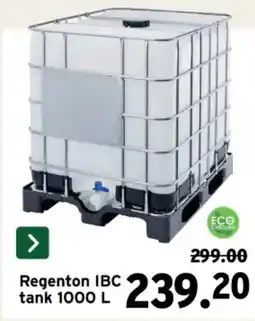 GAMMA Regenton IBC tank aanbieding