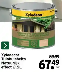 GAMMA Xyladecor Tuinhuisbeits Natuurlijk effect aanbieding