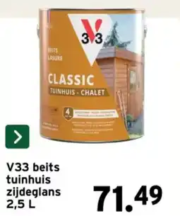 GAMMA V33 beits tuinhuis zijdeglans aanbieding