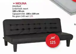 Weba MOLINA aanbieding