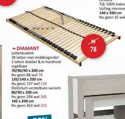 Weba DIAMANT aanbieding