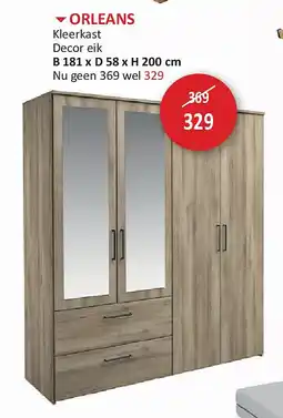 Weba ORLEANS aanbieding