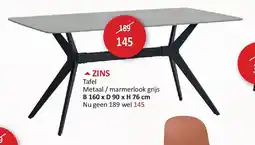 Weba ZINS aanbieding