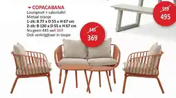 Weba COPACABANA aanbieding