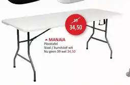 Weba MANAIA aanbieding