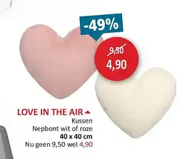 Weba LOVE IN THE AIR aanbieding