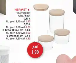 Weba HERMET aanbieding