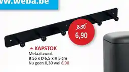 Weba KAPSTOK aanbieding