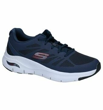 Torfs Skechers Arch Fit Blauwe Sneakers aanbieding