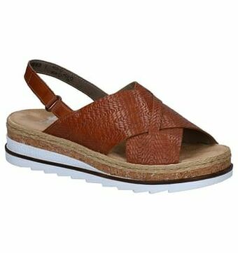 Torfs Rieker Cognac Sandalen aanbieding