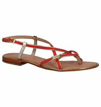 Les Tropeziennes Monagold Oranje Sandalen