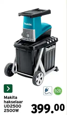 GAMMA Makita hakselaar UD250О 2500W aanbieding
