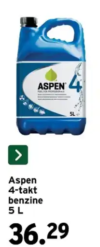 GAMMA Aspen 4-takt benzine 5 L aanbieding