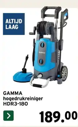 GAMMA GAMMA hogedrukreiniger HDR3-18о aanbieding