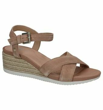 Torfs Geox Ischia Corda Beige Sandalen aanbieding