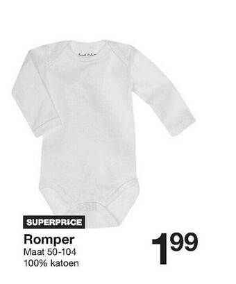 Zeeman Romper aanbieding