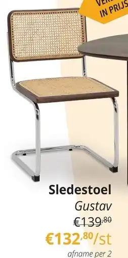 YGO Sledestoel Gustav aanbieding