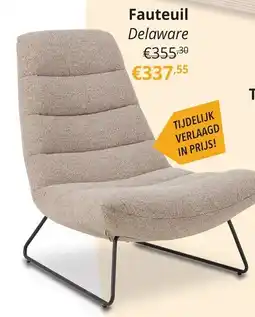 YGO Fauteuil Delaware aanbieding