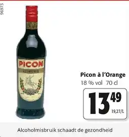 Colruyt Picon à l’Orange 18 % vol 70 cl aanbieding