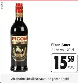 Colruyt Picon Amer 21 % vol 70 cl aanbieding