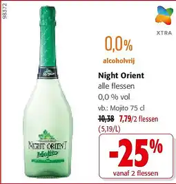 Colruyt Night Orient Mojito 75 cl aanbieding