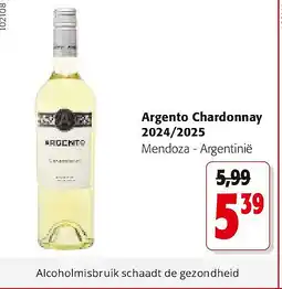 Colruyt Argento Chardonnay 2024/2025 aanbieding