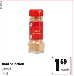 Colruyt Boni Selection gember 35 g aanbieding