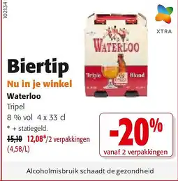 Colruyt Waterloo Tripel aanbieding