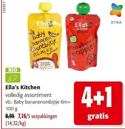 Colruyt Ella’s Kitchen Baby bananenontbijtje 6m+ 100 g aanbieding