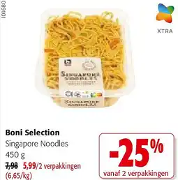 Colruyt Boni Selection Singapore Noodles 450 g aanbieding