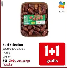 Colruyt Boni Selection gedroogde dadels 400 g aanbieding
