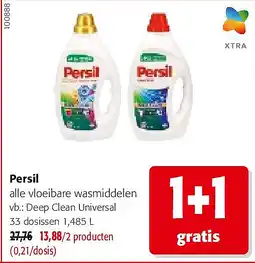 Colruyt Persil Deep Clean Universal 33 dosissen 1,485 L aanbieding