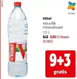Colruyt Vittel natuurlijk mineraalwater 1,5 L aanbieding