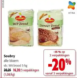 Colruyt Soubry Wit brood 5 kg aanbieding