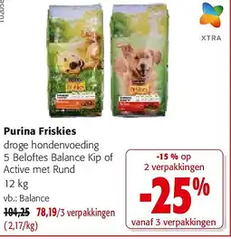 Colruyt Purina Friskies Balance aanbieding