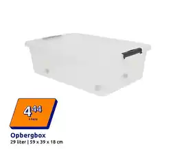 Action Opbergbох aanbieding