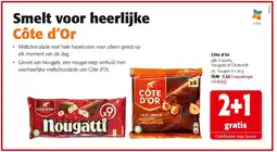 Colruyt Côte d’Or Nougatti 9 x 30 g aanbieding