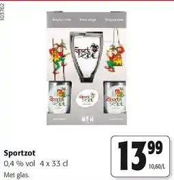 Colruyt Sportzot aanbieding