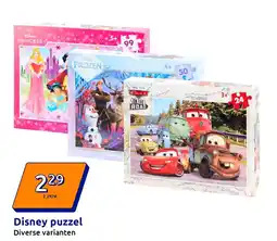 Action Disney puzzel aanbieding