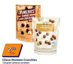 Action Choco Moment Crunchies aanbieding