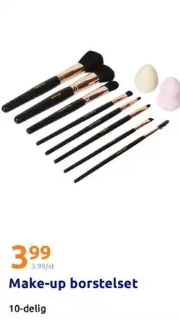 Action Make-up borstelset aanbieding