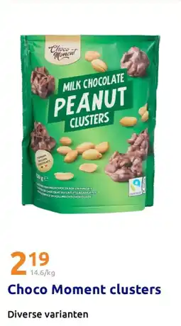 Action Choco Moment clusters aanbieding