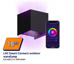 Action LSC Smart Connect outdoor wandlamp aanbieding